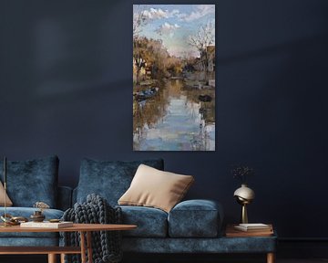 Autumn on the canals. Amsterdam 2024 by Marianna Pobedimova