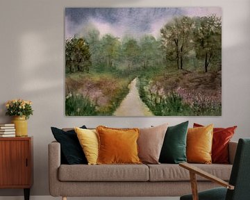 Watercolour part 165 by Tania Perneel