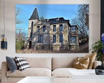 Verlassenes, märchenhaftes Geisterhaus im Oderbruch 