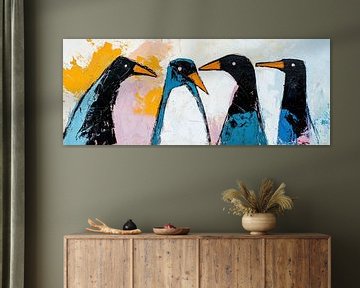 Pinguïns van ARTEO Schilderijen