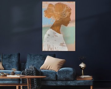 Vrouwenprofiel | Urban Elegance van De Mooiste Kunst