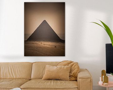 Pyramides - Égypte - Gizeh - 2 sur Nuance Beeld