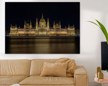Hongaars Parlementsgebouw in Boedapest van Patrick Fotografeert