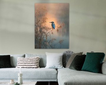 IJsvogel bij Zonsopkomst van But First Framing