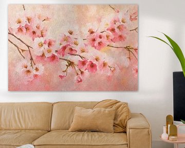 Cherry Blossom in Spring Soft Light by Whale & Sons
