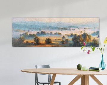 Nevel boven de Vlakte van Whale & Sons
