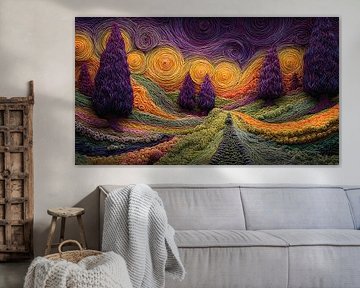 The Spiral Path to Sunset Grove by Corksy Uncorked in Tuscany