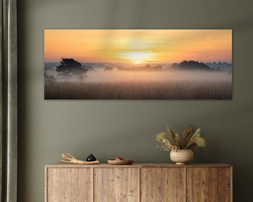 Sunrise on the Houtdorperveld by Erwin Pilon