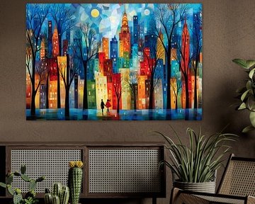 Manhattan Fantasie von ARTemberaubend