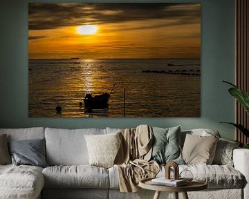 Letztes Licht - Stille auf See
