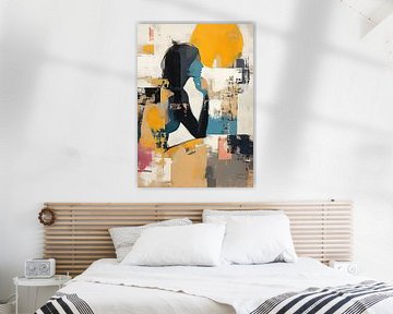 Vrouw Abstract van Blikvanger Schilderijen