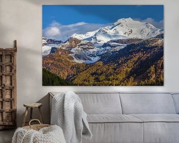 Rieserferner Groep in het Reintal, Zuid-Tirol, Italië van Christian Müringer