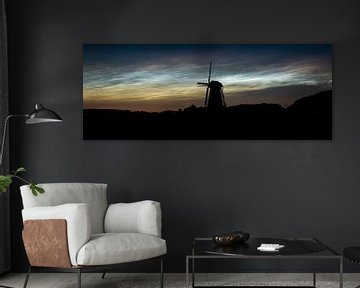 panorama nuit lumineuse nuages Achterhoek sur Bart Harmsen