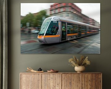 Dublin Ireland Luas Tram system