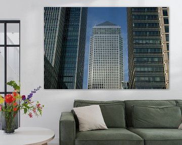Canary Wharf Londen van Richard Wareham