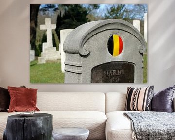 Belgisch oorlogsgraven van Richard Wareham