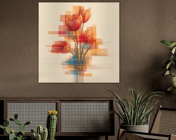 Pixel Bloom sur Olaf Kramer