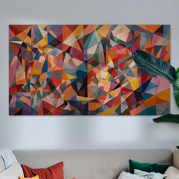 Colorful Geometric Symphony