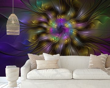 Fraktal Florale Abstraktion van gabiw Art