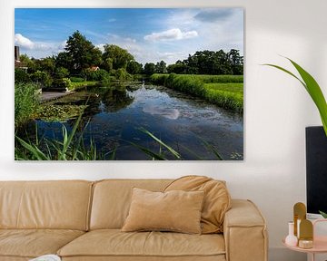 Zomerse Sloot bij IJlst – Rust en Groen in Friesland