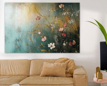 Serene Petal Dance by Wonderful Art