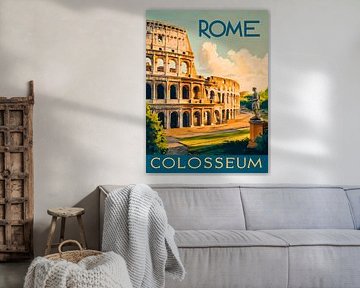 Bezaubernder Kunstdruck von römischer Pracht