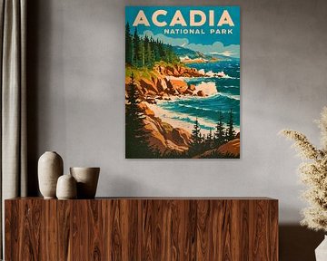 Bezaubernder Acadia National Park Druck