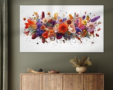 Bouquet de fleurs sur Olaf Kramer