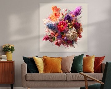 Bouquet de fleurs centré 2 sur Olaf Kramer