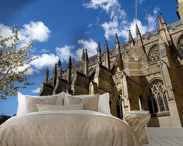 Exeter cathedral by Richard Wareham
