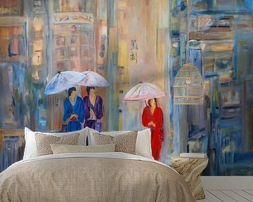 Stadswandeling in de herfst van Gerda Ursula Roos