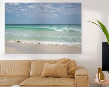 Gorgeously coloured breaking waves by Frank's Awesome Travels