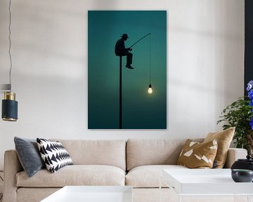Fisherman of Light - Surrealist Minimalism and Inspiration