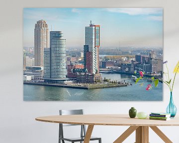 Rotterdam, Kop van Zuid with Hotel New York by Rob IJsselstein