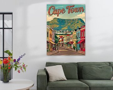 Bezaubernder Kunstdruck von Kapstadt