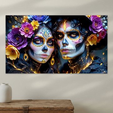 Día de los Muertos von AidasignArt