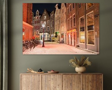 Oudekerksplein, Amsterdam van Elisabeth Aardema