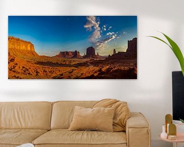Parc tribal de Monument Valley, photo panoramique sur Gert Hilbink