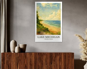 "Mystischer Sonnenaufgang am Michigansee"