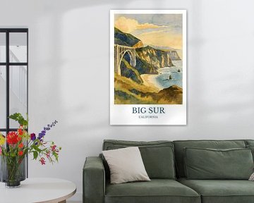 "Majestätischer Sonnenuntergang in Big Sur"