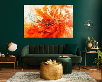 Vurige abstracte energie