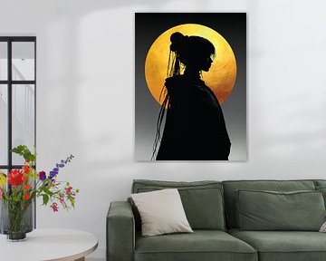 Mystic Moonlight Silhouette – Elegant Anime