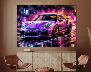 Porsche 911 GT3 RS Purple Lilac by MIROKKU