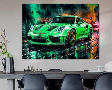 Porsche 911 GT3 RS Jade Green by MIROKKU