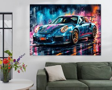 Porsche 911 GT3 RS Maritime Blue by MIROKKU