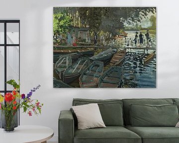 Bathers at La Grenouillère - Claude Monet