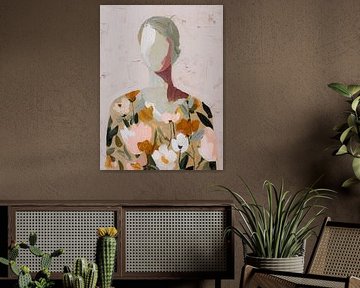 Floral Identity - Woman Without a Face