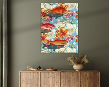 About Fish in Unexpected Places van Marja van den Hurk