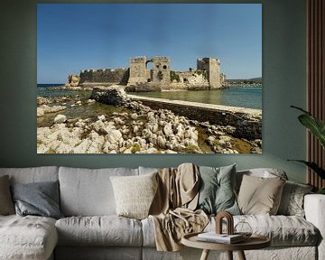 Methoni Castle by Dennis Schaefer