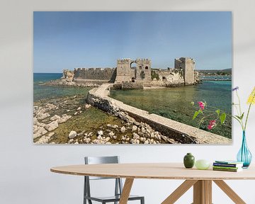 Methoni Castle by Dennis Schaefer